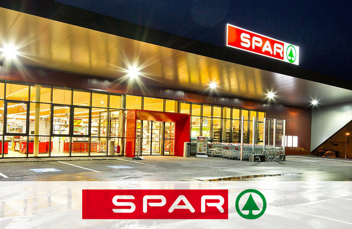 Spar супермаркет карта